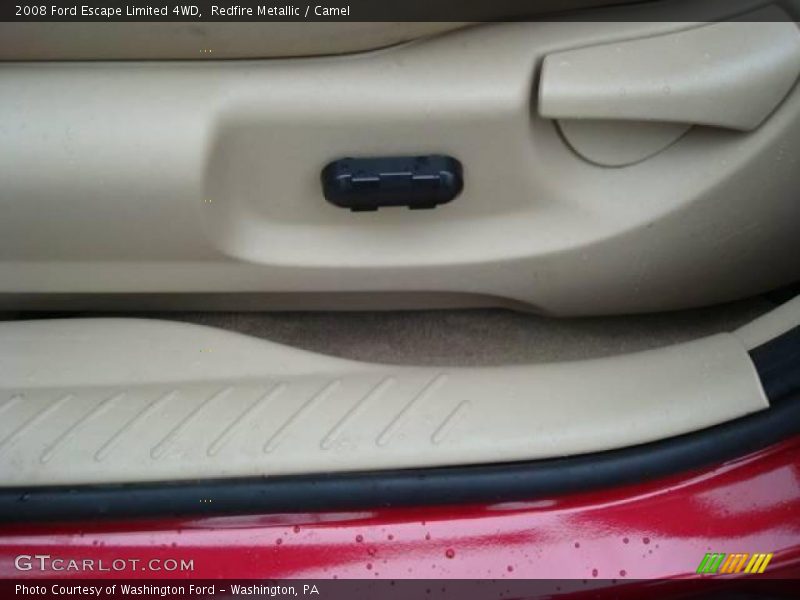 Redfire Metallic / Camel 2008 Ford Escape Limited 4WD