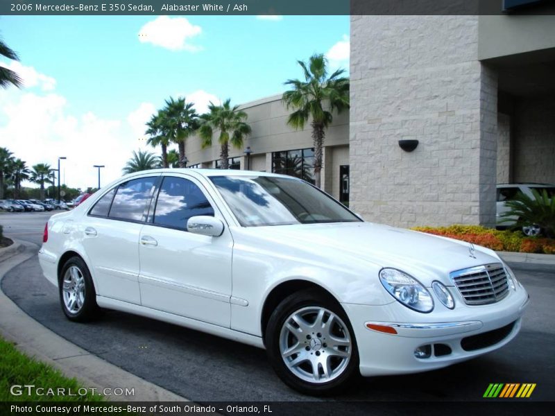 Alabaster White / Ash 2006 Mercedes-Benz E 350 Sedan