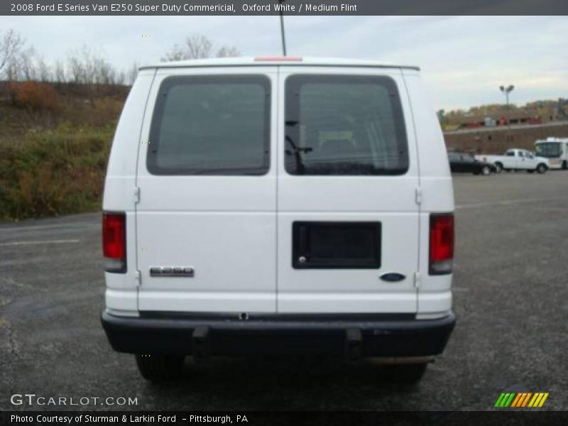 Oxford White / Medium Flint 2008 Ford E Series Van E250 Super Duty Commericial