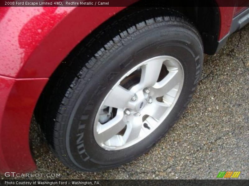 Redfire Metallic / Camel 2008 Ford Escape Limited 4WD