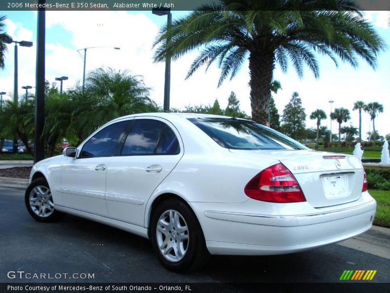 Alabaster White / Ash 2006 Mercedes-Benz E 350 Sedan