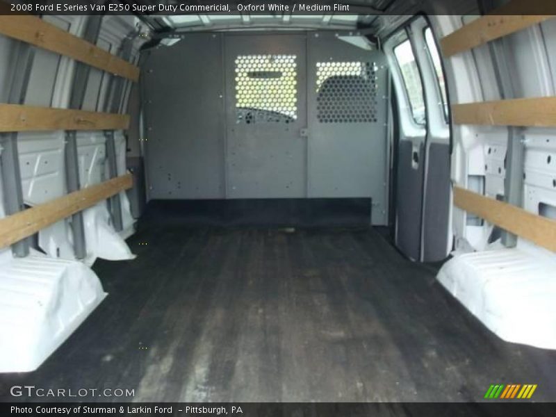 Oxford White / Medium Flint 2008 Ford E Series Van E250 Super Duty Commericial