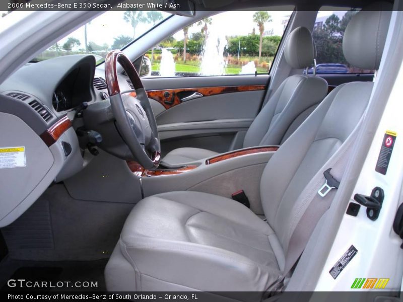 Alabaster White / Ash 2006 Mercedes-Benz E 350 Sedan