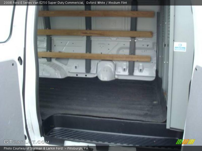 Oxford White / Medium Flint 2008 Ford E Series Van E250 Super Duty Commericial