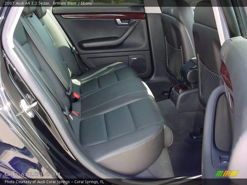 Brilliant Black / Ebony 2007 Audi A4 3.2 Sedan