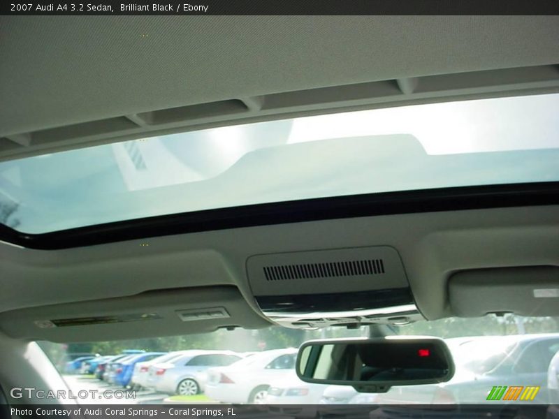 Brilliant Black / Ebony 2007 Audi A4 3.2 Sedan