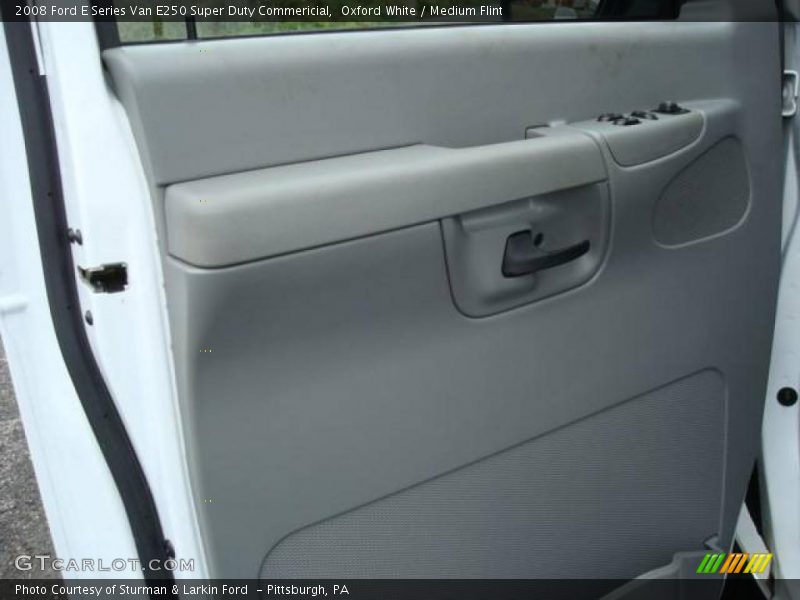Oxford White / Medium Flint 2008 Ford E Series Van E250 Super Duty Commericial