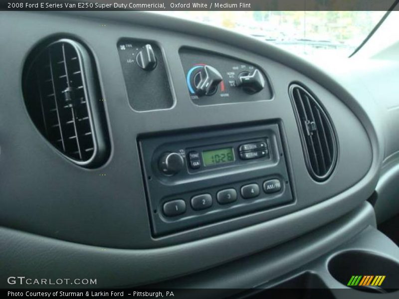 Oxford White / Medium Flint 2008 Ford E Series Van E250 Super Duty Commericial
