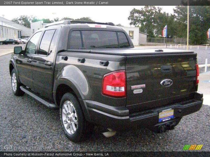 Dark Stone Metallic / Camel 2007 Ford Explorer Sport Trac Limited