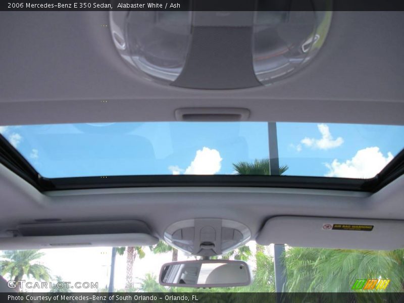 Alabaster White / Ash 2006 Mercedes-Benz E 350 Sedan