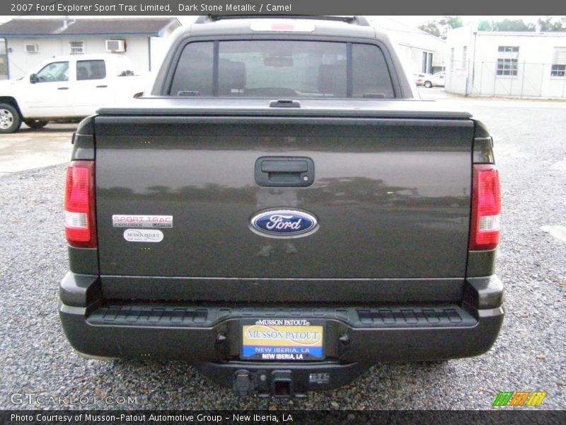 Dark Stone Metallic / Camel 2007 Ford Explorer Sport Trac Limited
