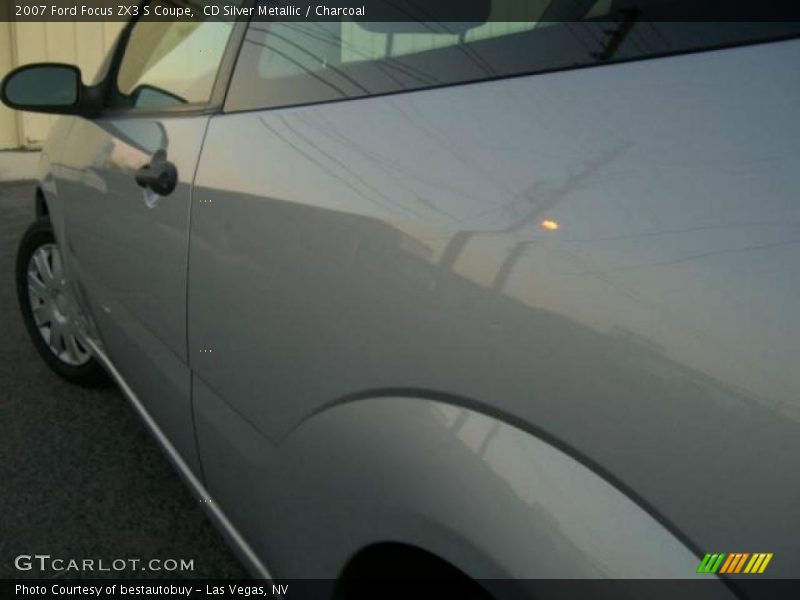 CD Silver Metallic / Charcoal 2007 Ford Focus ZX3 S Coupe