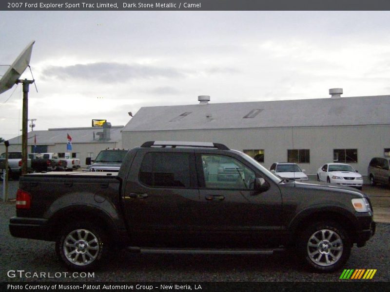 Dark Stone Metallic / Camel 2007 Ford Explorer Sport Trac Limited