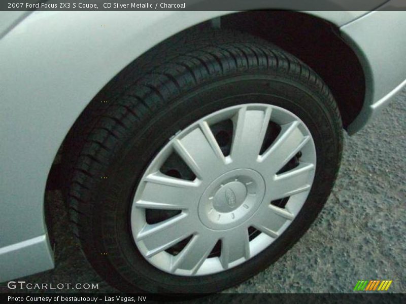 CD Silver Metallic / Charcoal 2007 Ford Focus ZX3 S Coupe