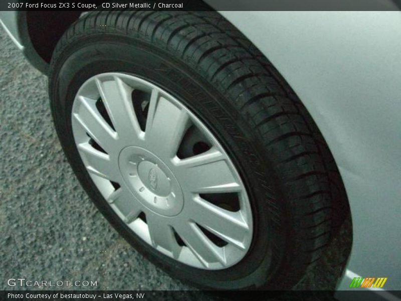 CD Silver Metallic / Charcoal 2007 Ford Focus ZX3 S Coupe