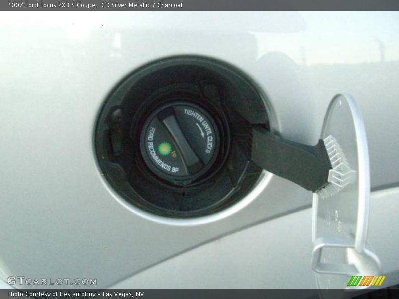 CD Silver Metallic / Charcoal 2007 Ford Focus ZX3 S Coupe