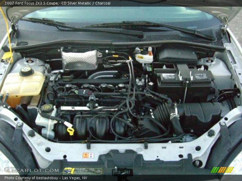 CD Silver Metallic / Charcoal 2007 Ford Focus ZX3 S Coupe