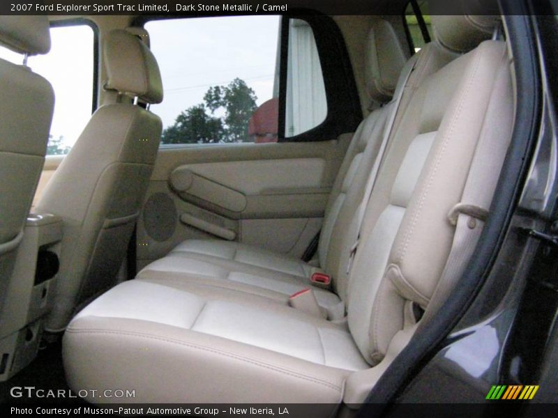 Dark Stone Metallic / Camel 2007 Ford Explorer Sport Trac Limited