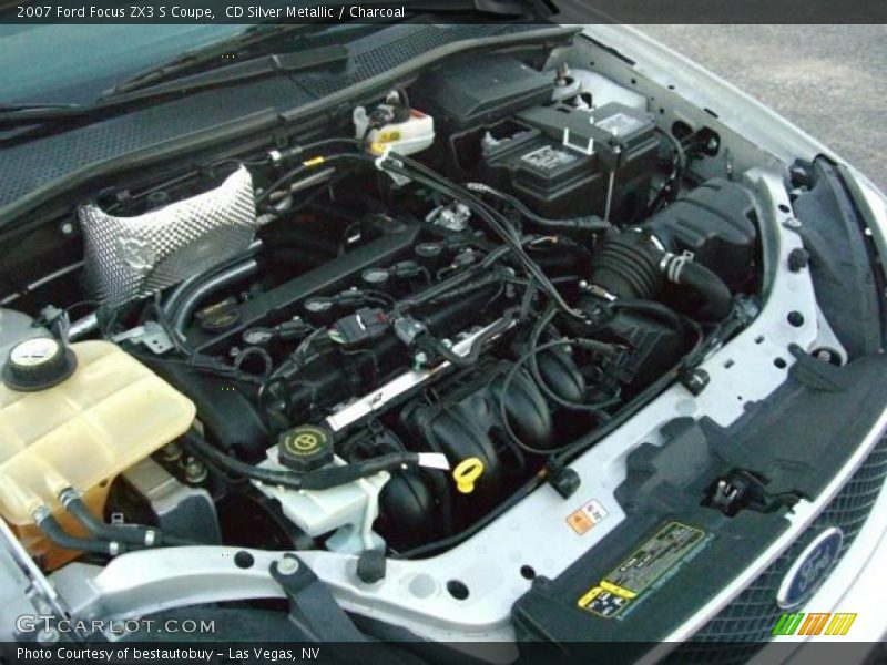 CD Silver Metallic / Charcoal 2007 Ford Focus ZX3 S Coupe