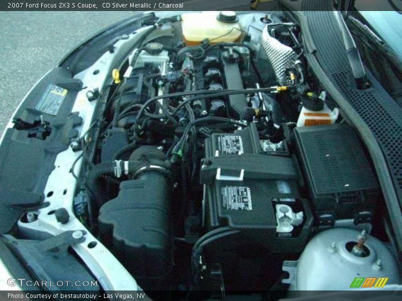 CD Silver Metallic / Charcoal 2007 Ford Focus ZX3 S Coupe