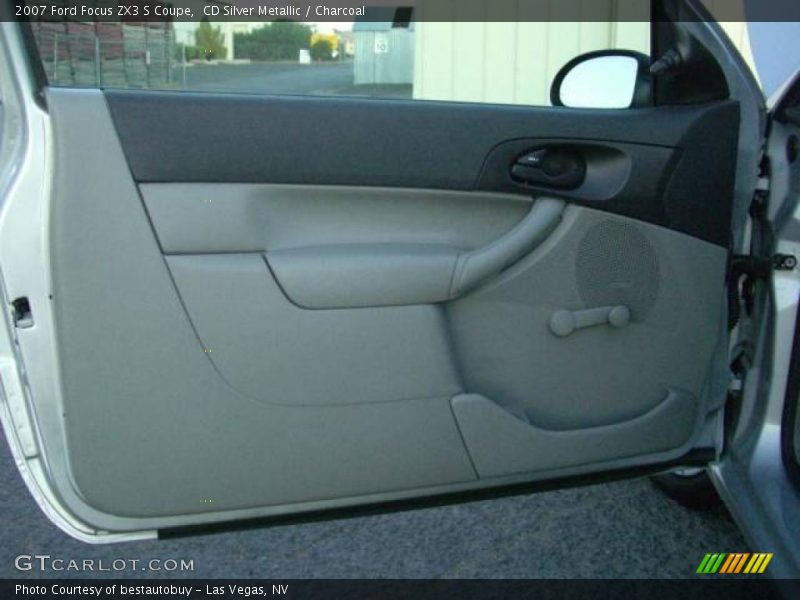 CD Silver Metallic / Charcoal 2007 Ford Focus ZX3 S Coupe