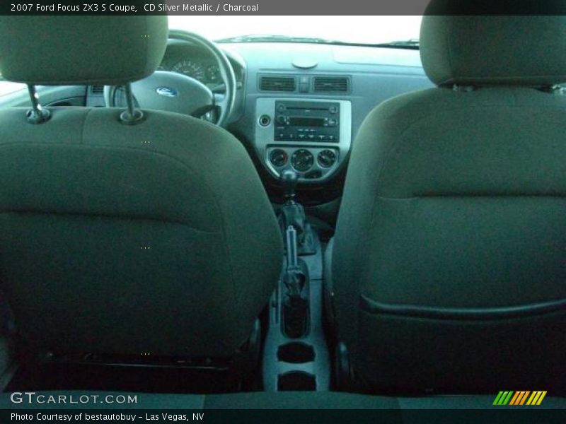 CD Silver Metallic / Charcoal 2007 Ford Focus ZX3 S Coupe
