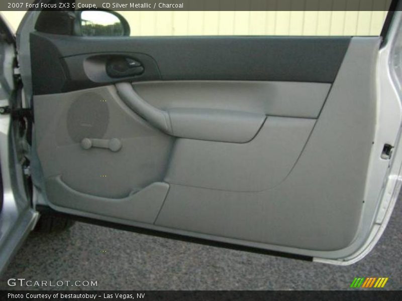 CD Silver Metallic / Charcoal 2007 Ford Focus ZX3 S Coupe