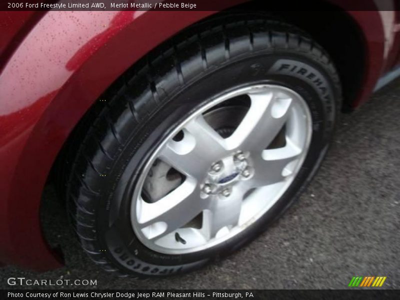 Merlot Metallic / Pebble Beige 2006 Ford Freestyle Limited AWD