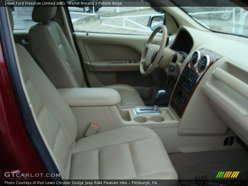 Merlot Metallic / Pebble Beige 2006 Ford Freestyle Limited AWD