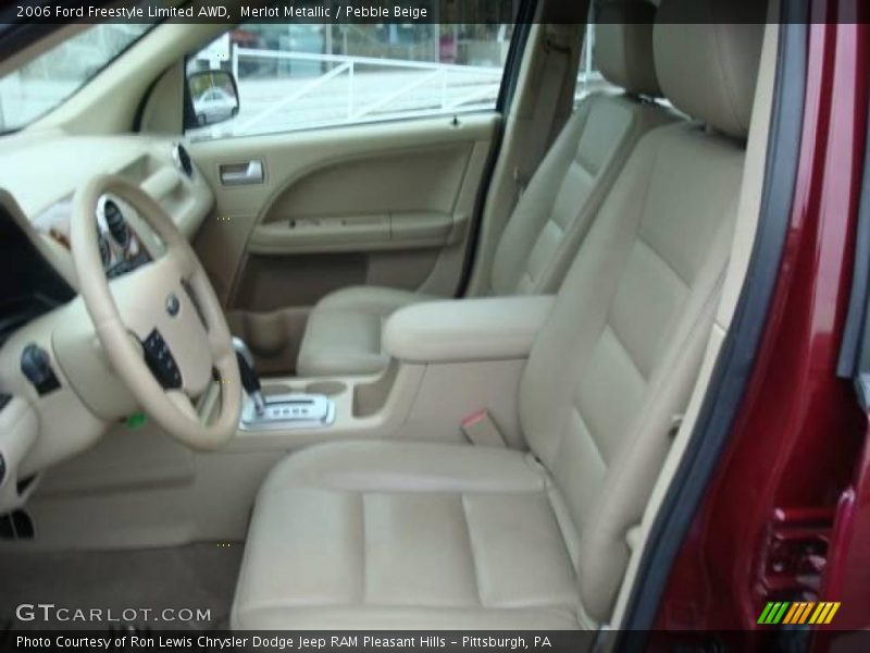 Merlot Metallic / Pebble Beige 2006 Ford Freestyle Limited AWD