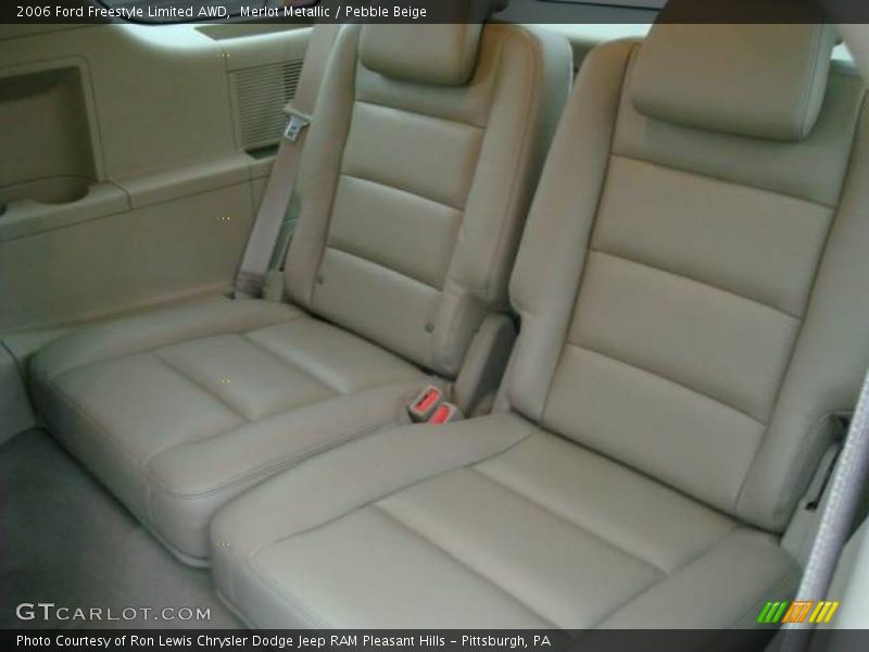 Merlot Metallic / Pebble Beige 2006 Ford Freestyle Limited AWD