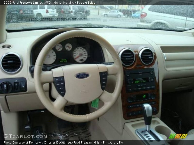 Merlot Metallic / Pebble Beige 2006 Ford Freestyle Limited AWD