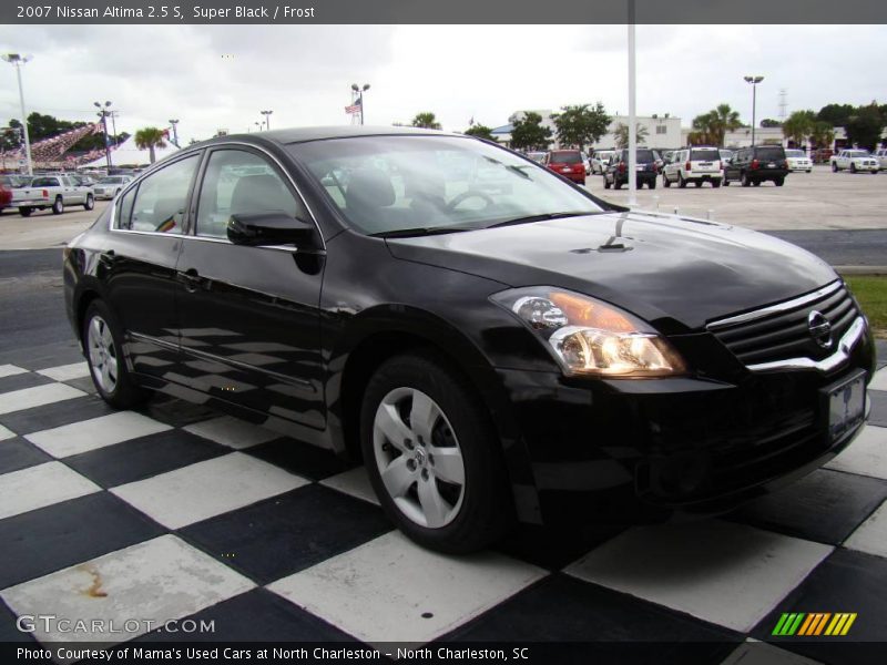 Super Black / Frost 2007 Nissan Altima 2.5 S
