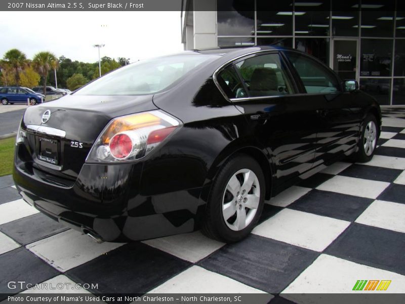 Super Black / Frost 2007 Nissan Altima 2.5 S