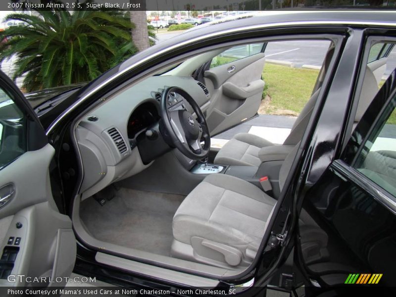 Super Black / Frost 2007 Nissan Altima 2.5 S