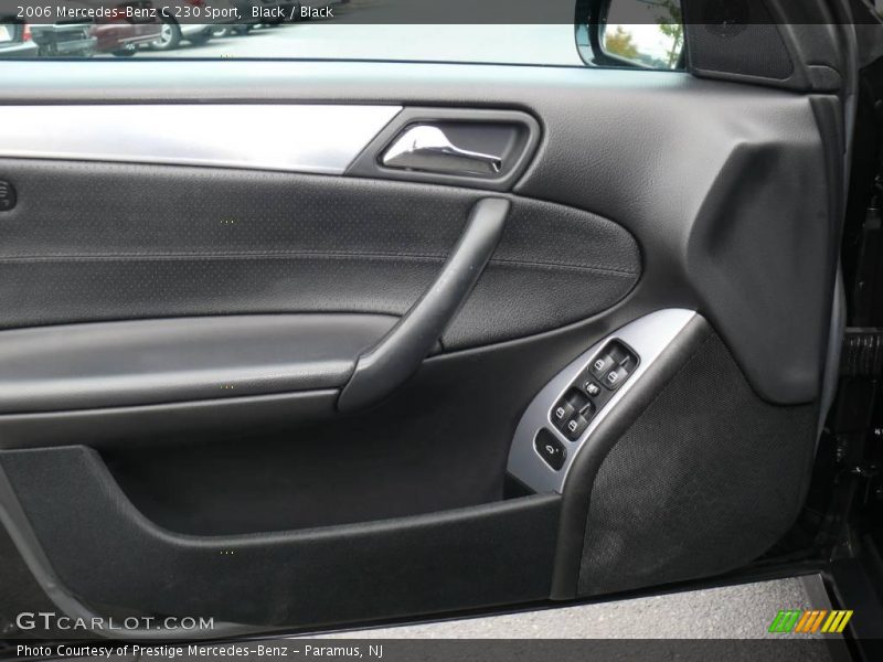 Black / Black 2006 Mercedes-Benz C 230 Sport