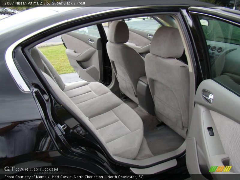 Super Black / Frost 2007 Nissan Altima 2.5 S