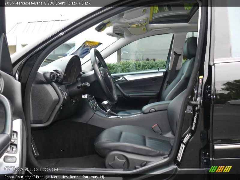 Black / Black 2006 Mercedes-Benz C 230 Sport