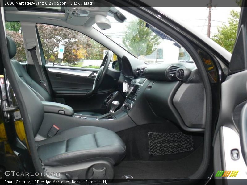 Black / Black 2006 Mercedes-Benz C 230 Sport