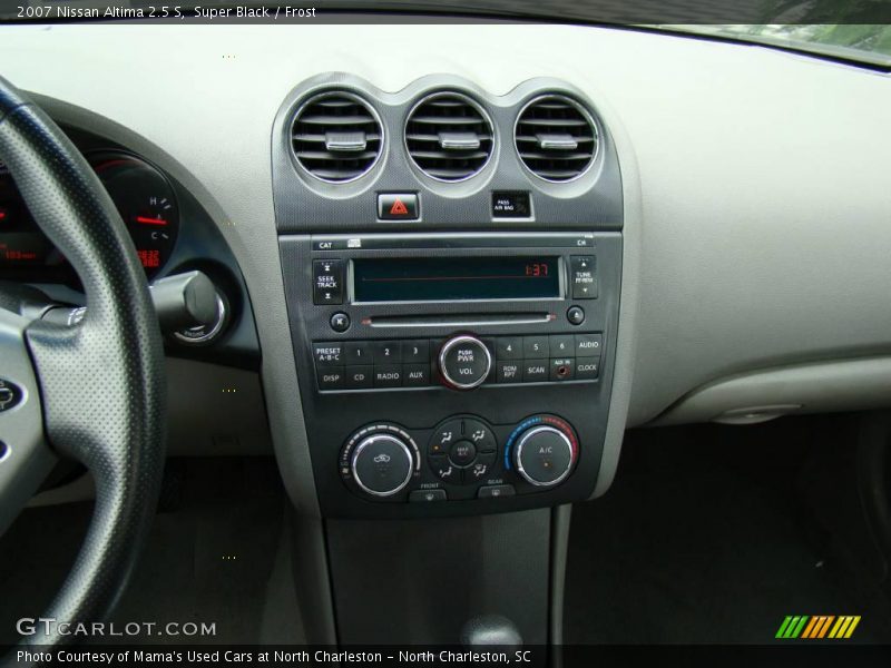 Super Black / Frost 2007 Nissan Altima 2.5 S