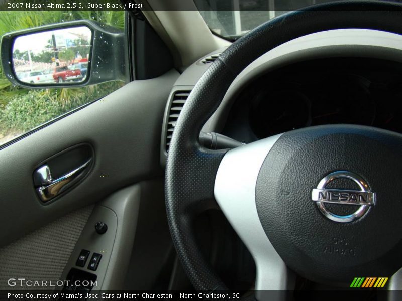 Super Black / Frost 2007 Nissan Altima 2.5 S
