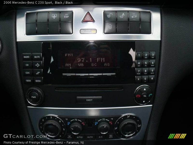 Black / Black 2006 Mercedes-Benz C 230 Sport