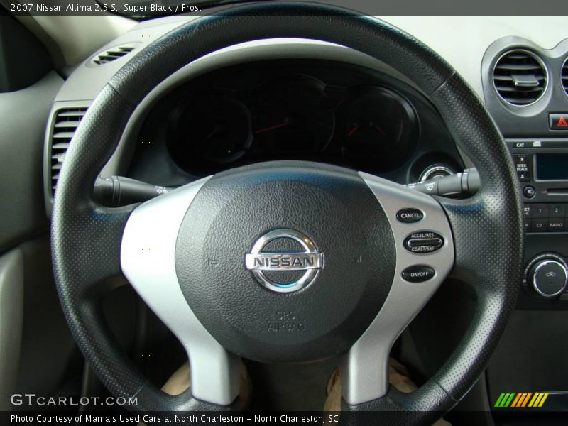 Super Black / Frost 2007 Nissan Altima 2.5 S