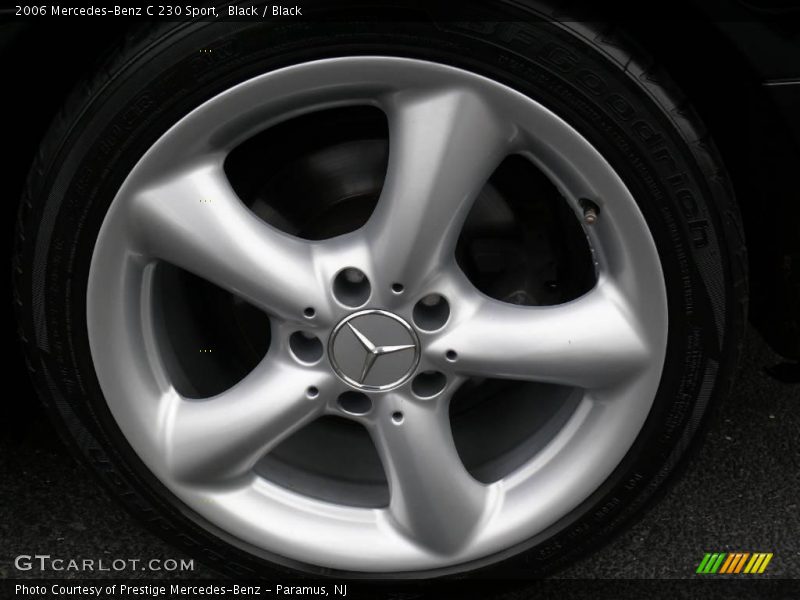 Black / Black 2006 Mercedes-Benz C 230 Sport