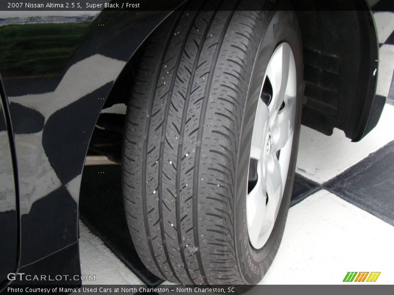 Super Black / Frost 2007 Nissan Altima 2.5 S