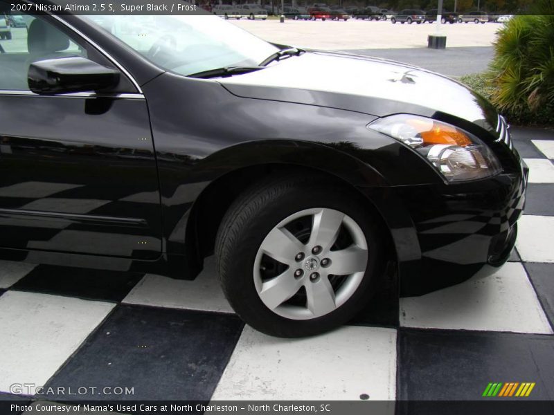 Super Black / Frost 2007 Nissan Altima 2.5 S