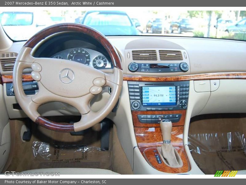 Arctic White / Cashmere 2007 Mercedes-Benz E 350 Sedan