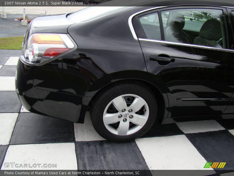 Super Black / Frost 2007 Nissan Altima 2.5 S