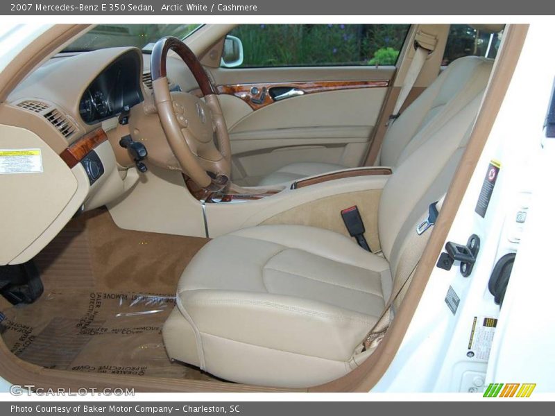 Arctic White / Cashmere 2007 Mercedes-Benz E 350 Sedan