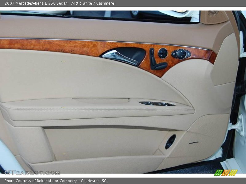 Arctic White / Cashmere 2007 Mercedes-Benz E 350 Sedan